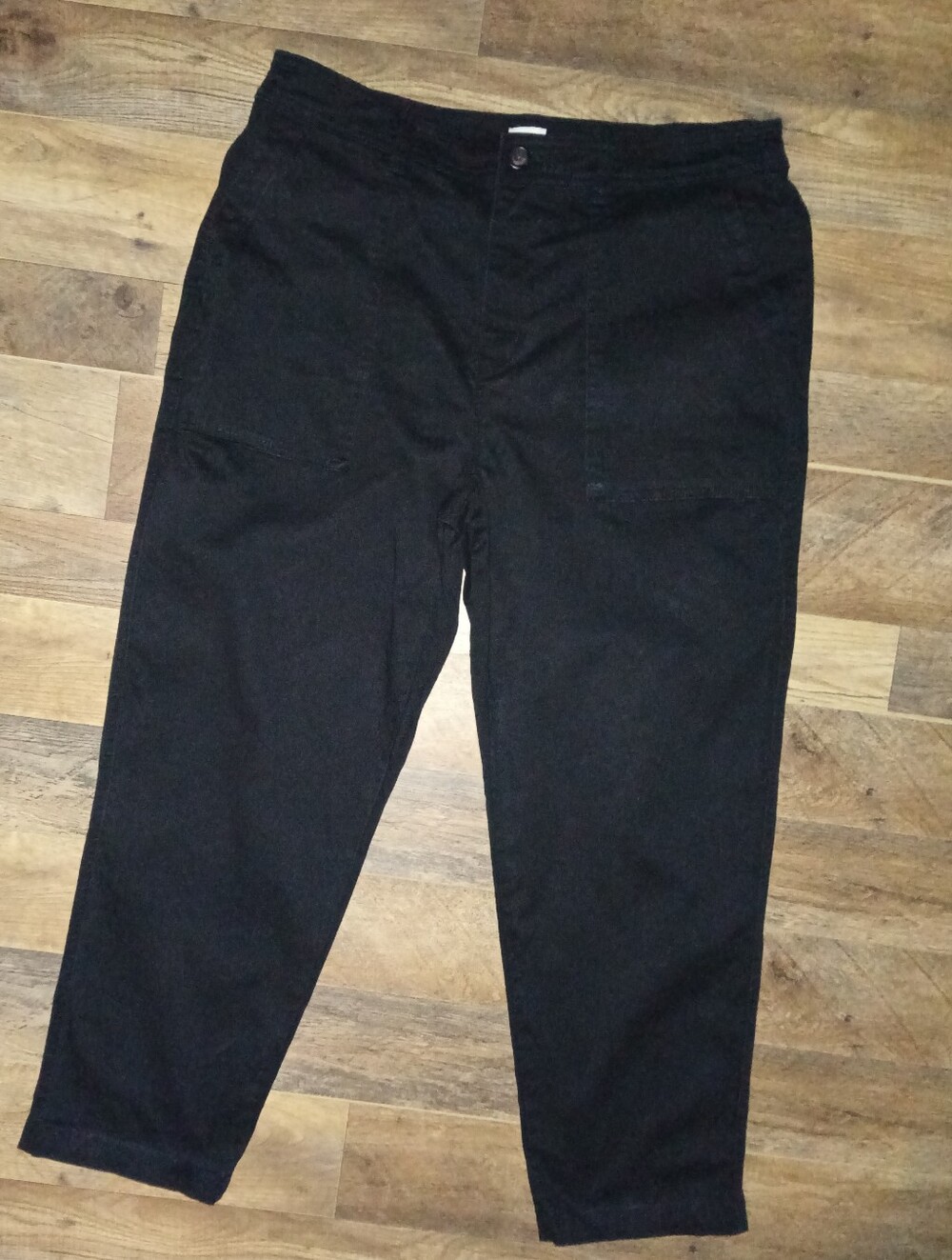 a new day Women’s Dark Navy Trousers  Classic Straight Fit Size 14